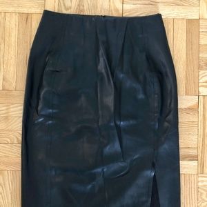Ann Taylor LOFT Faux Leather Pencil Skirt